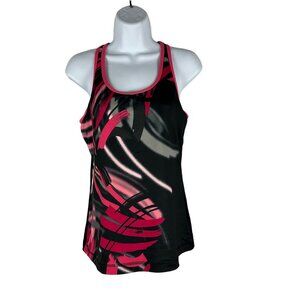Xersion Women's Racerback Athletic Tank Top With Built-In Bra Size M